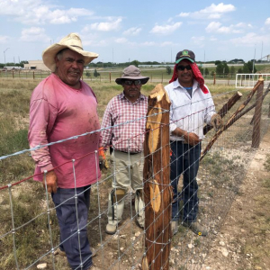 Fence crew